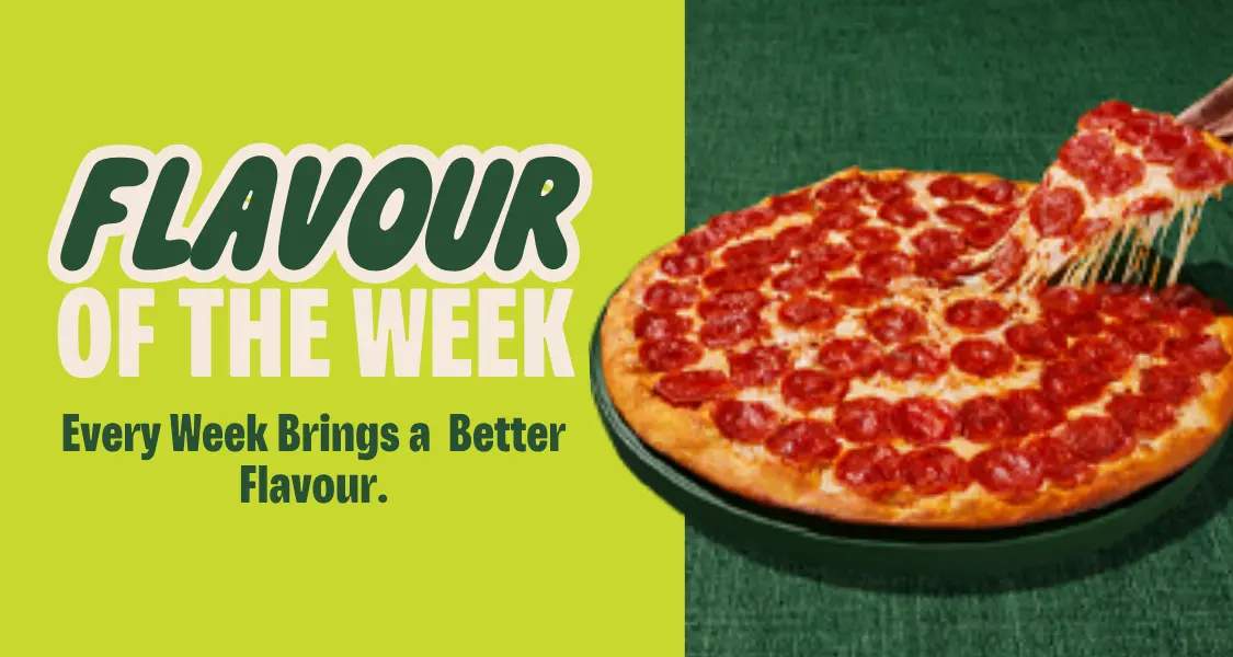 Promotional deal banner